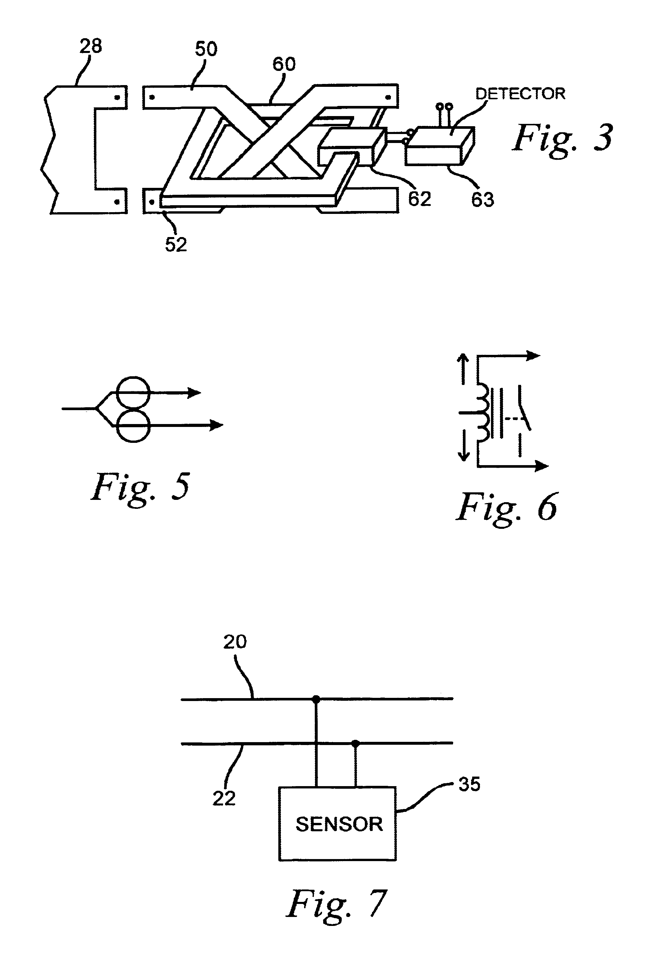 Detection of arcing faults using bifurcated wiring system