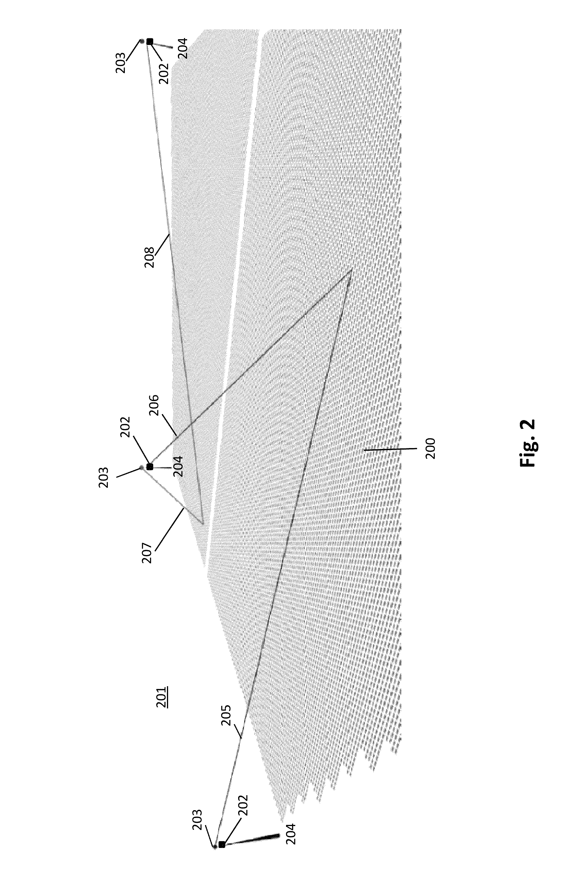 System and method for detecting heliostat failures using artificial light sources