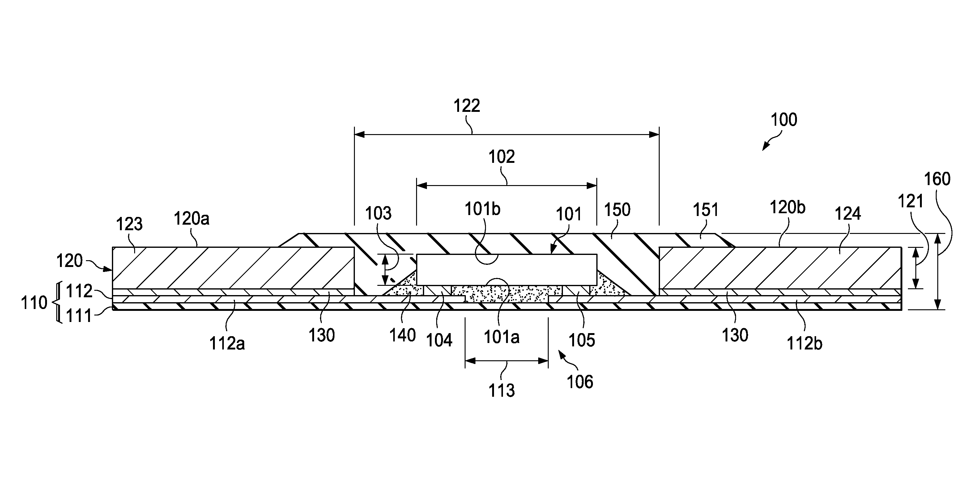 Thin smart card module having strap on carrier