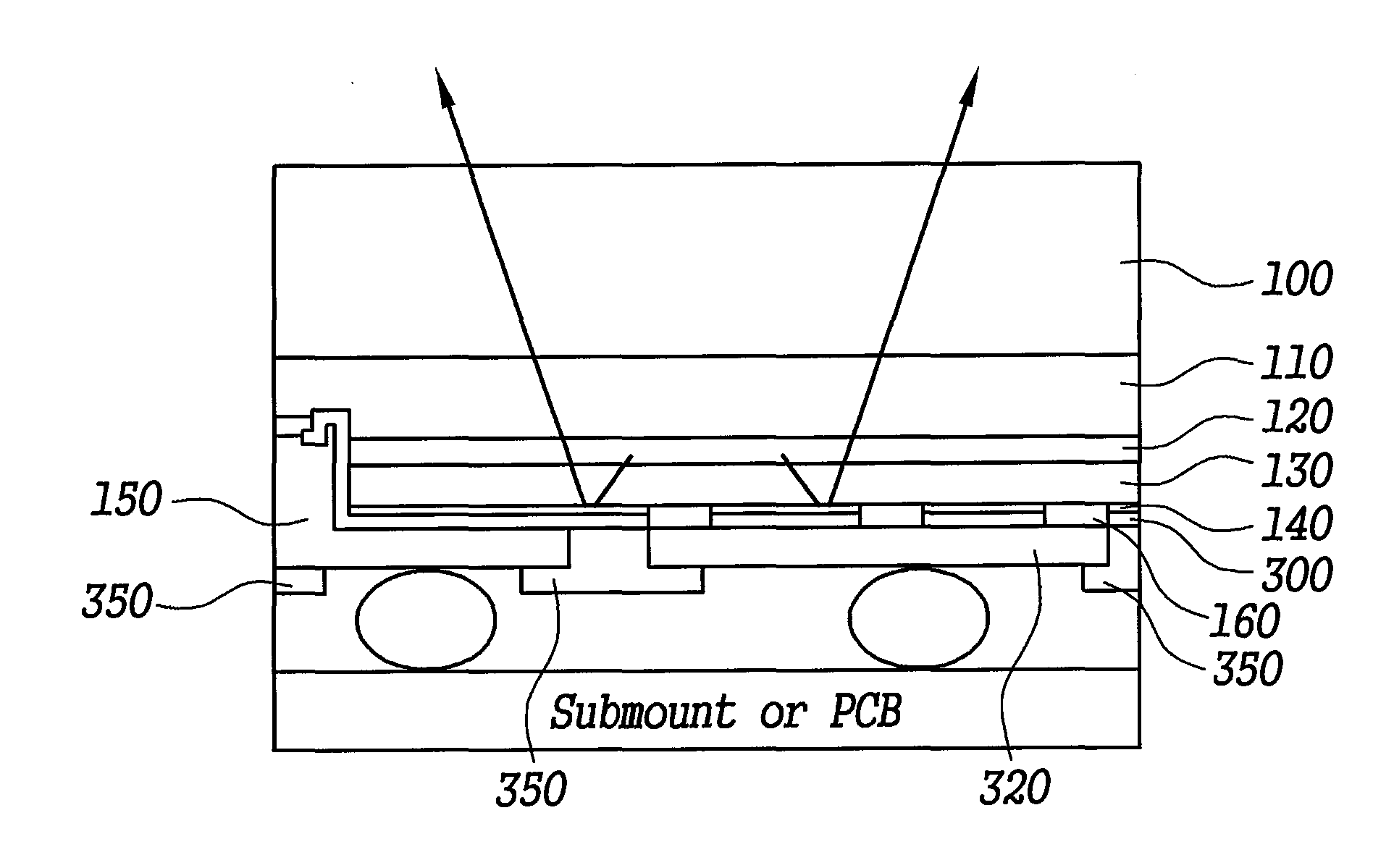 Light Emitting Diode With Metal Piles and Multi-Passivation Layers and Its Manufacturing Method