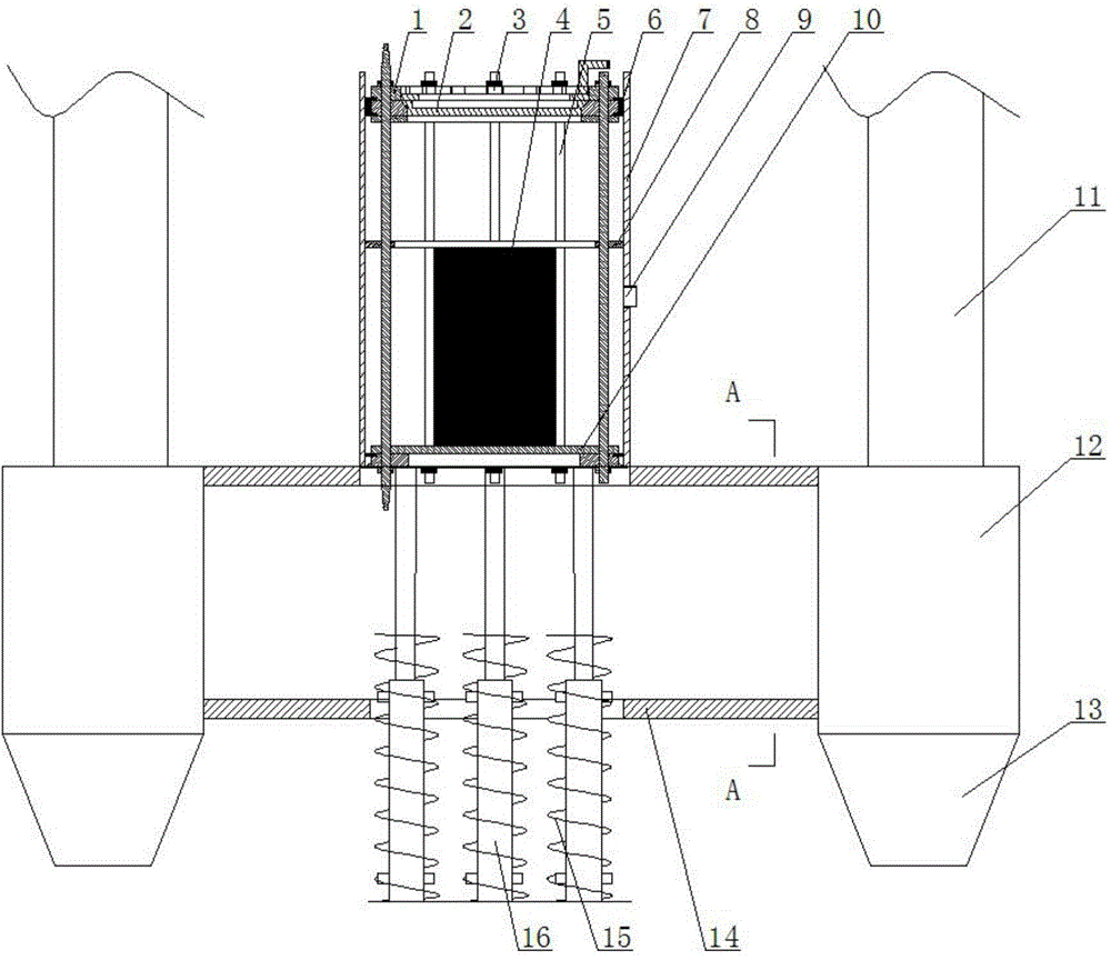 Steam-solid separation type waste disposal machine based on arc discharging guide plates