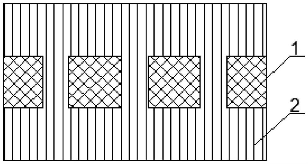 Composite graphite bipolar plate and preparation method