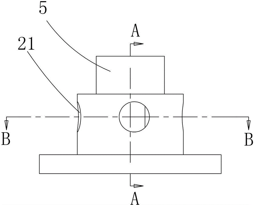 Deterministic local physical deliquescing device capable of being applied to polishing KDP (potassium dihydrogen phosphate) crystal as well as polishing method thereof