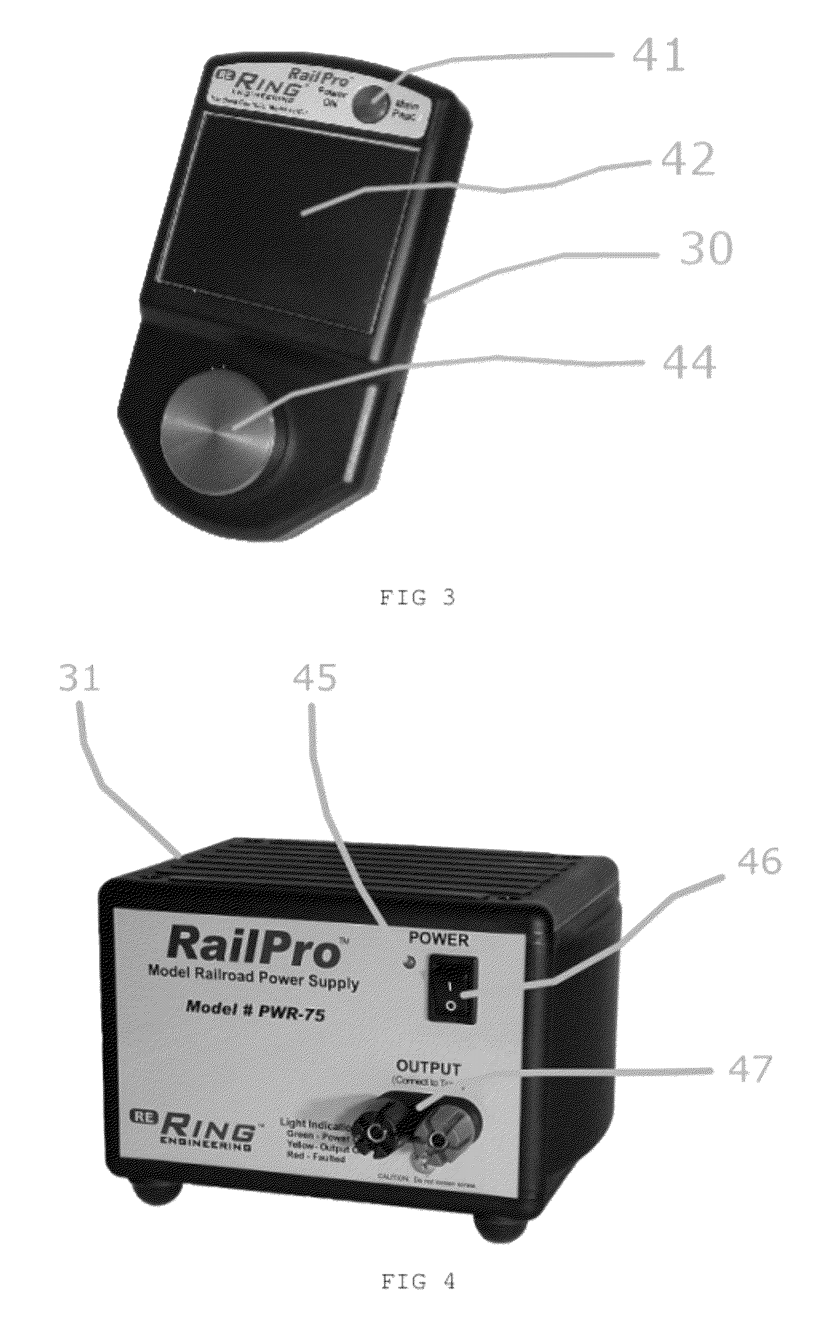 Control system for simplifying control of a model railroad