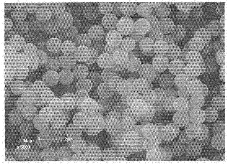 Monodisperse surface functionalized polymer microsphere resin and preparation method thereof