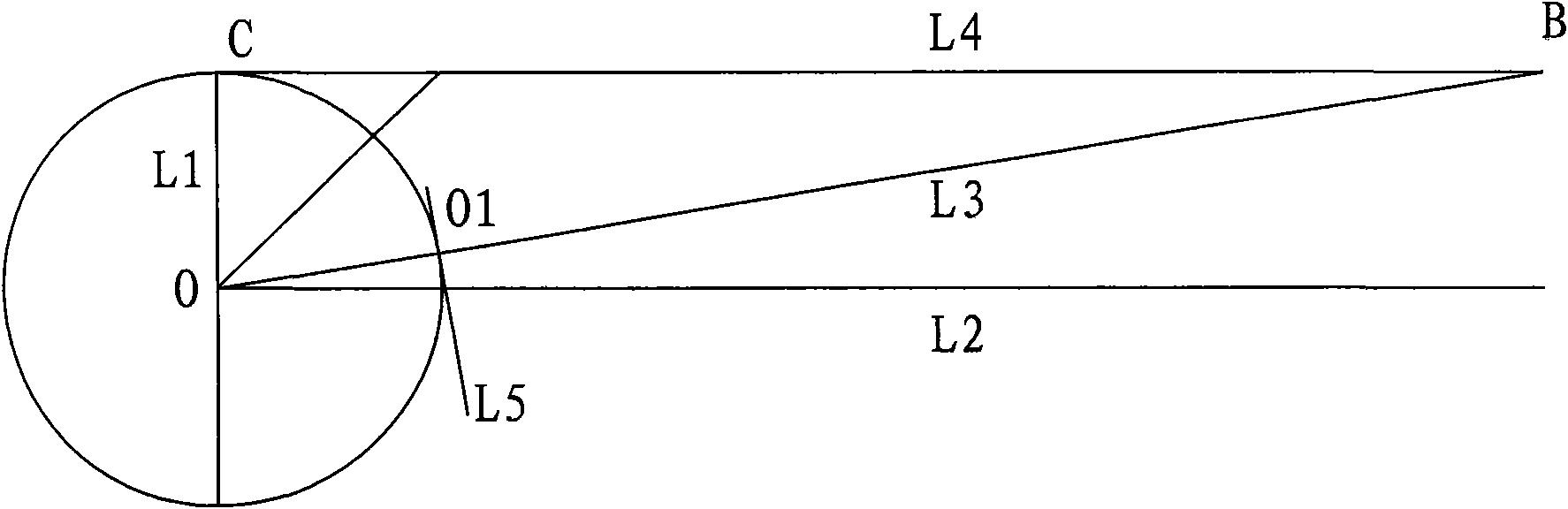 Measuring method of star distance