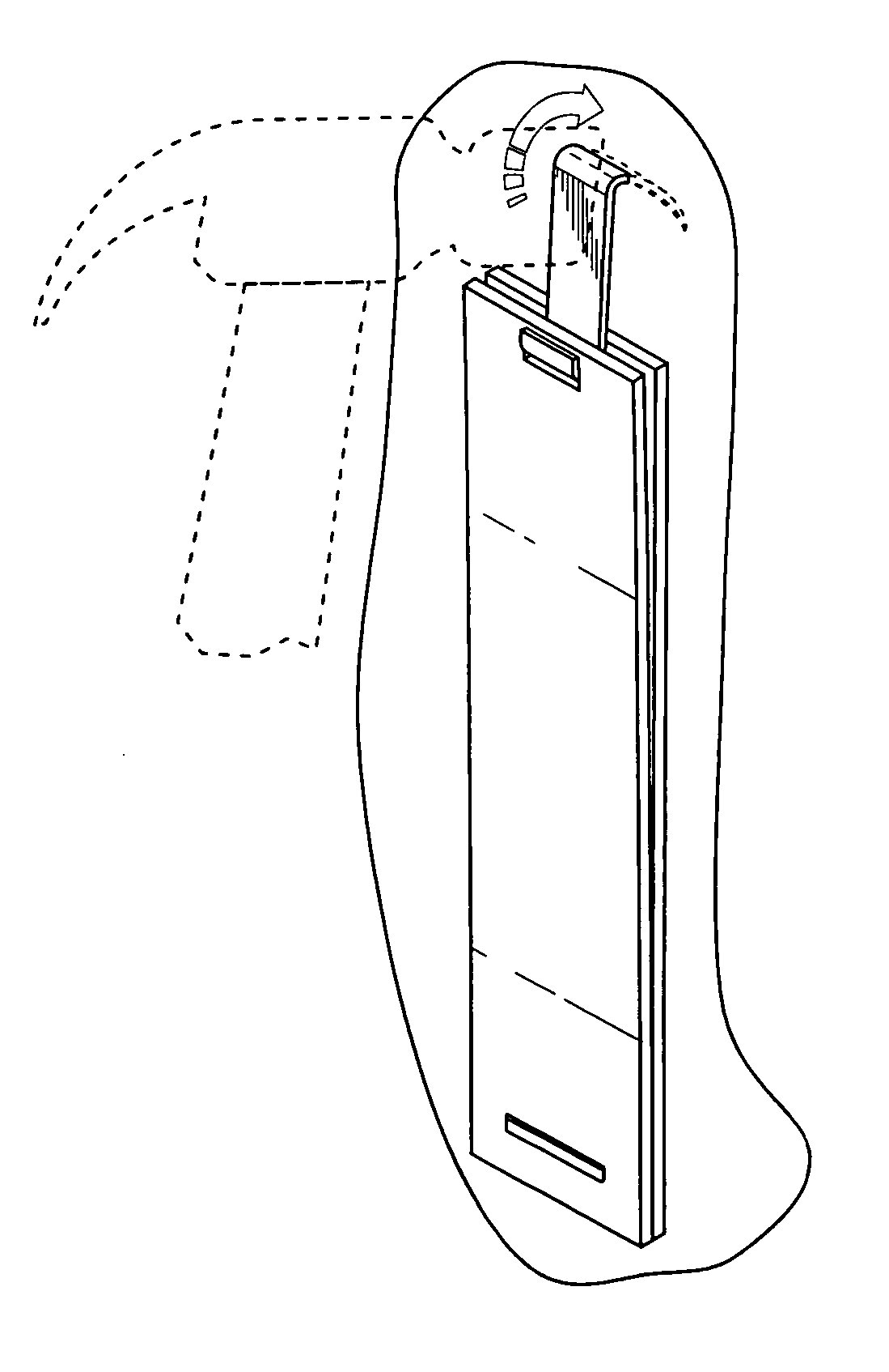 Insertion tool for drywall hanger