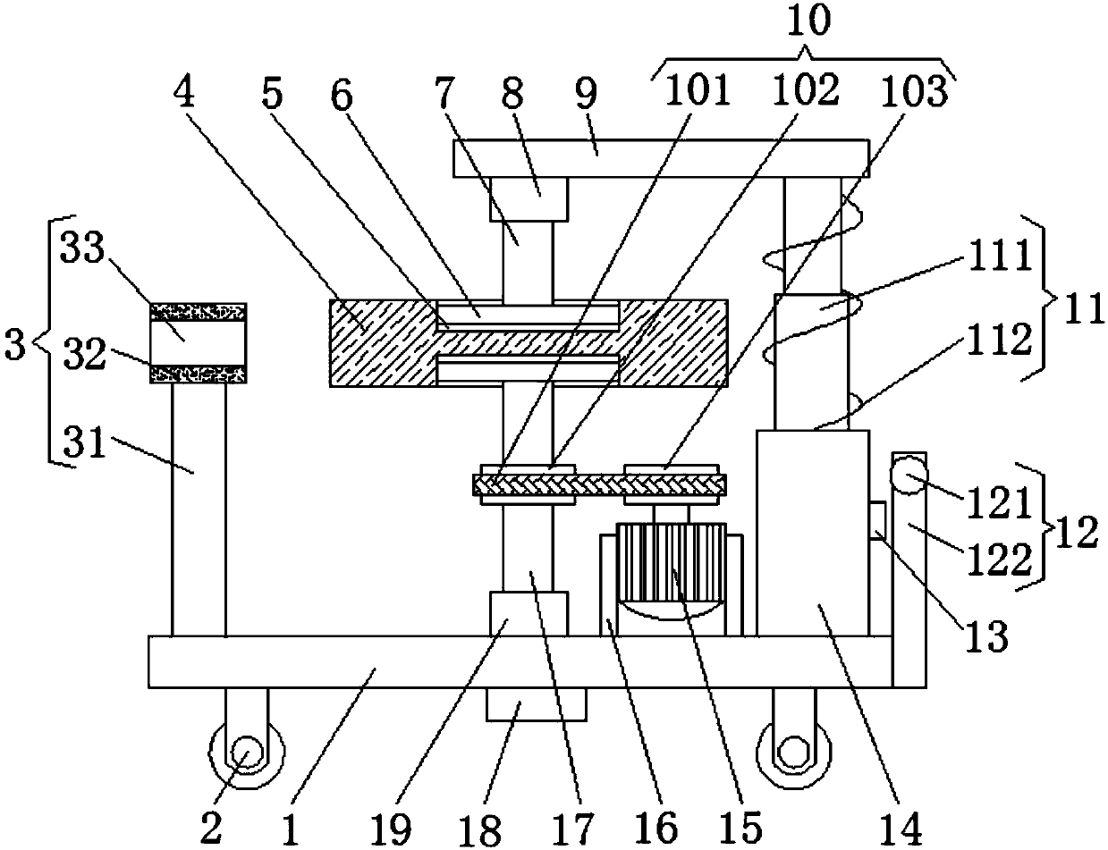 Optical fiber cable coiling device capable of conveniently dismounting wire wheel