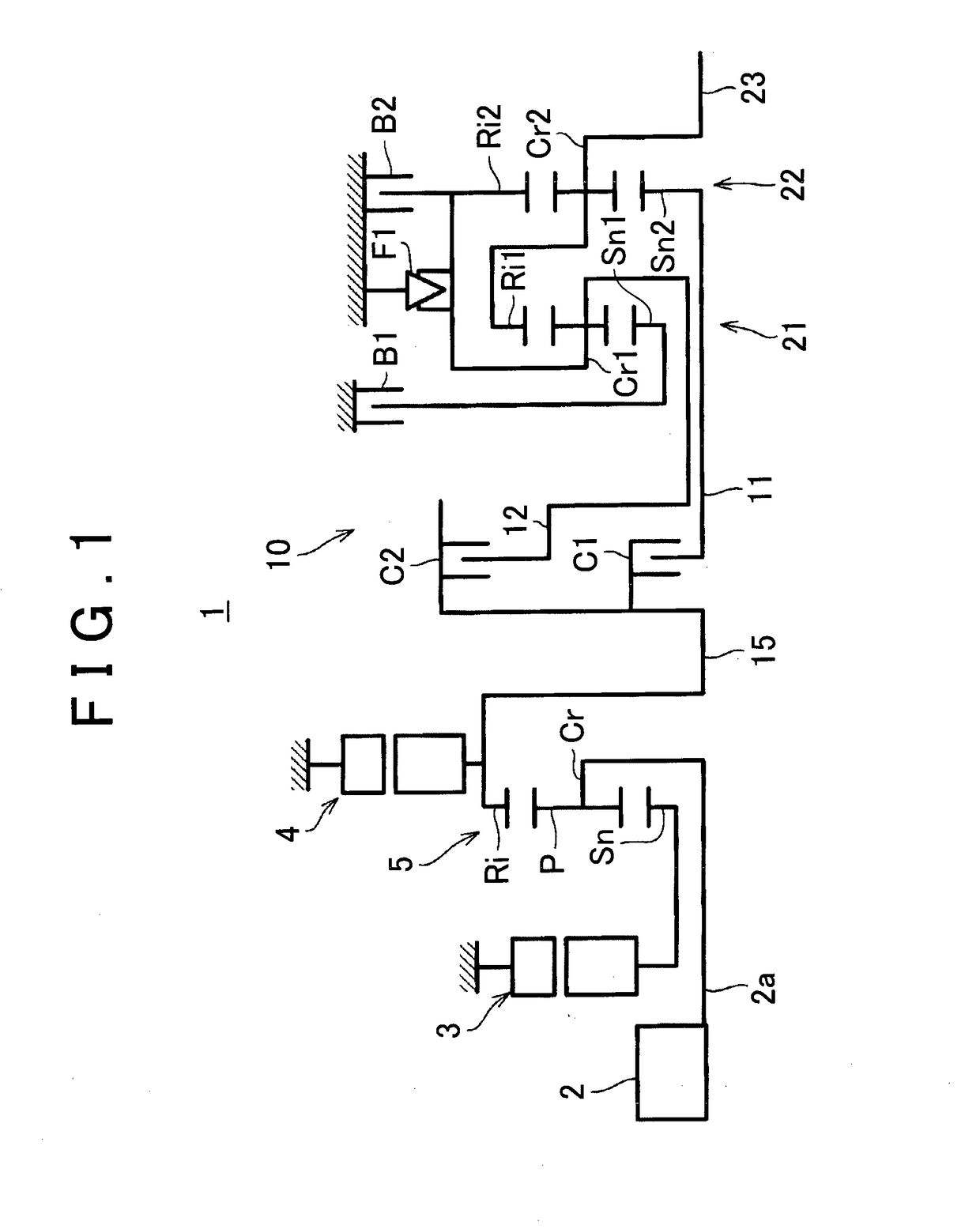 Start system and start control method for internal combustion engine of hybrid vehicle