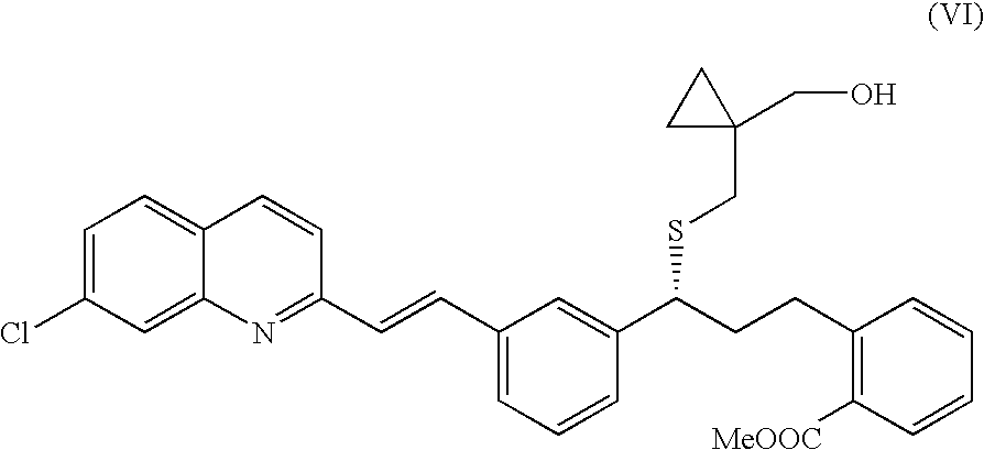 Process for the Preparation of a Leukotriene Antagonist and Intermediates Thereof