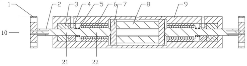 Micro-vibration suppression platform based on intelligent piezoelectric array and control method thereof