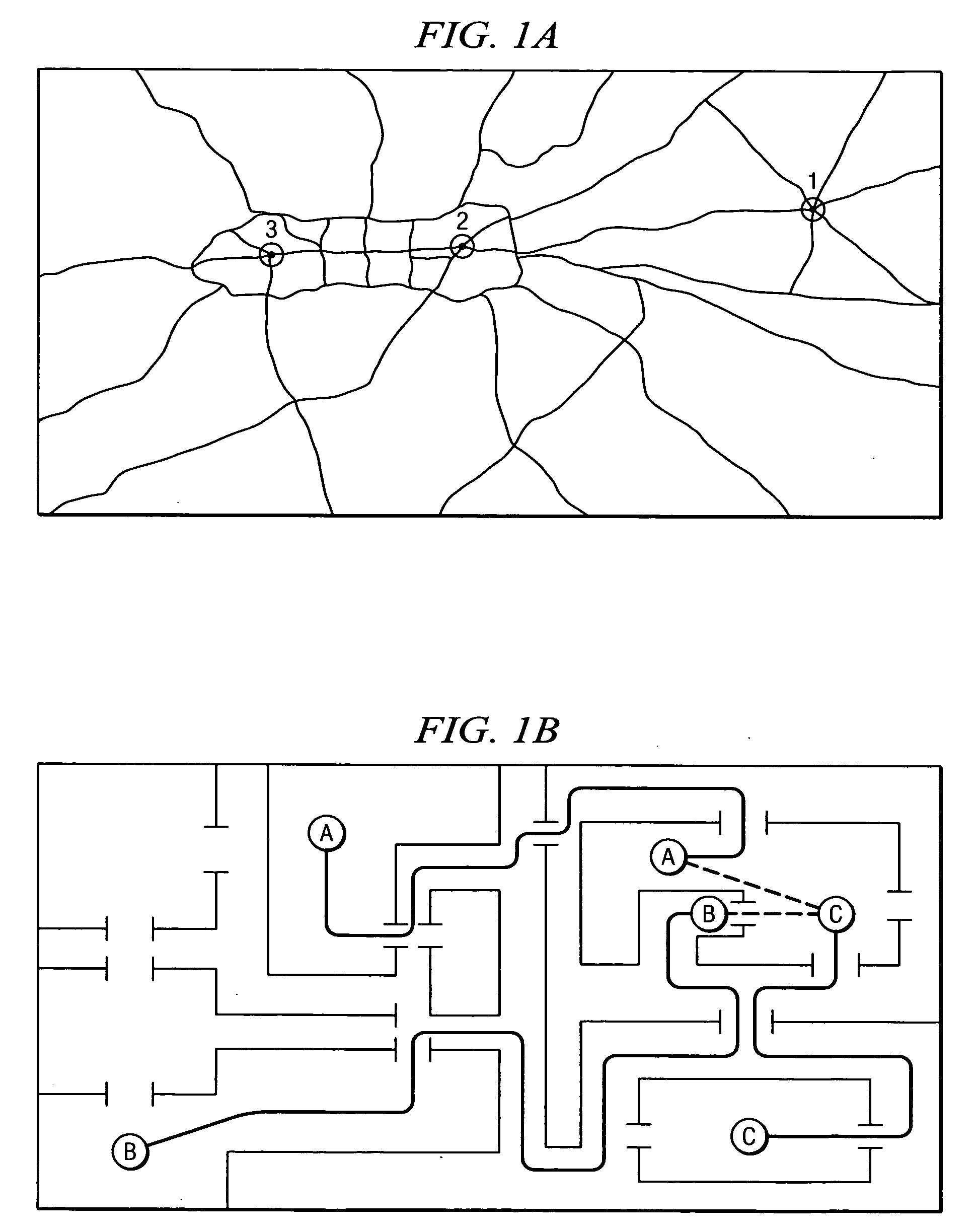 Method for distributing and geographically load balancing location aware communication device client-proxy applications