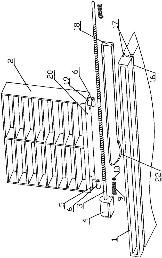 Multifunctional file cabinet device used for storing files in hospital medical file room