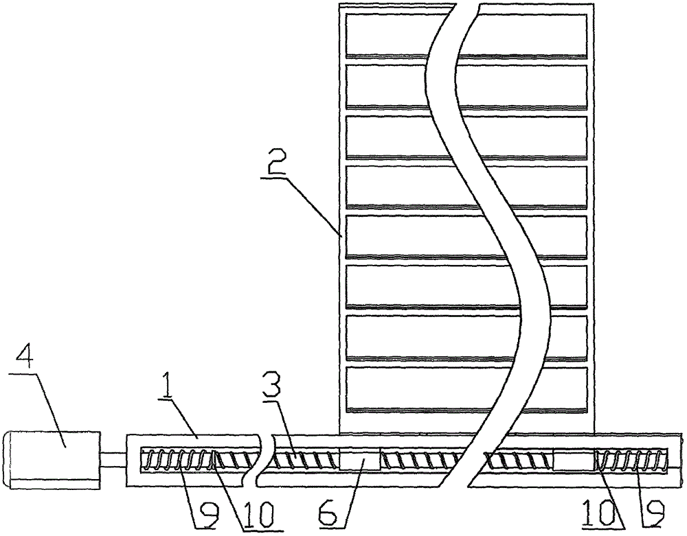 Multifunctional file cabinet device used for storing files in hospital medical file room