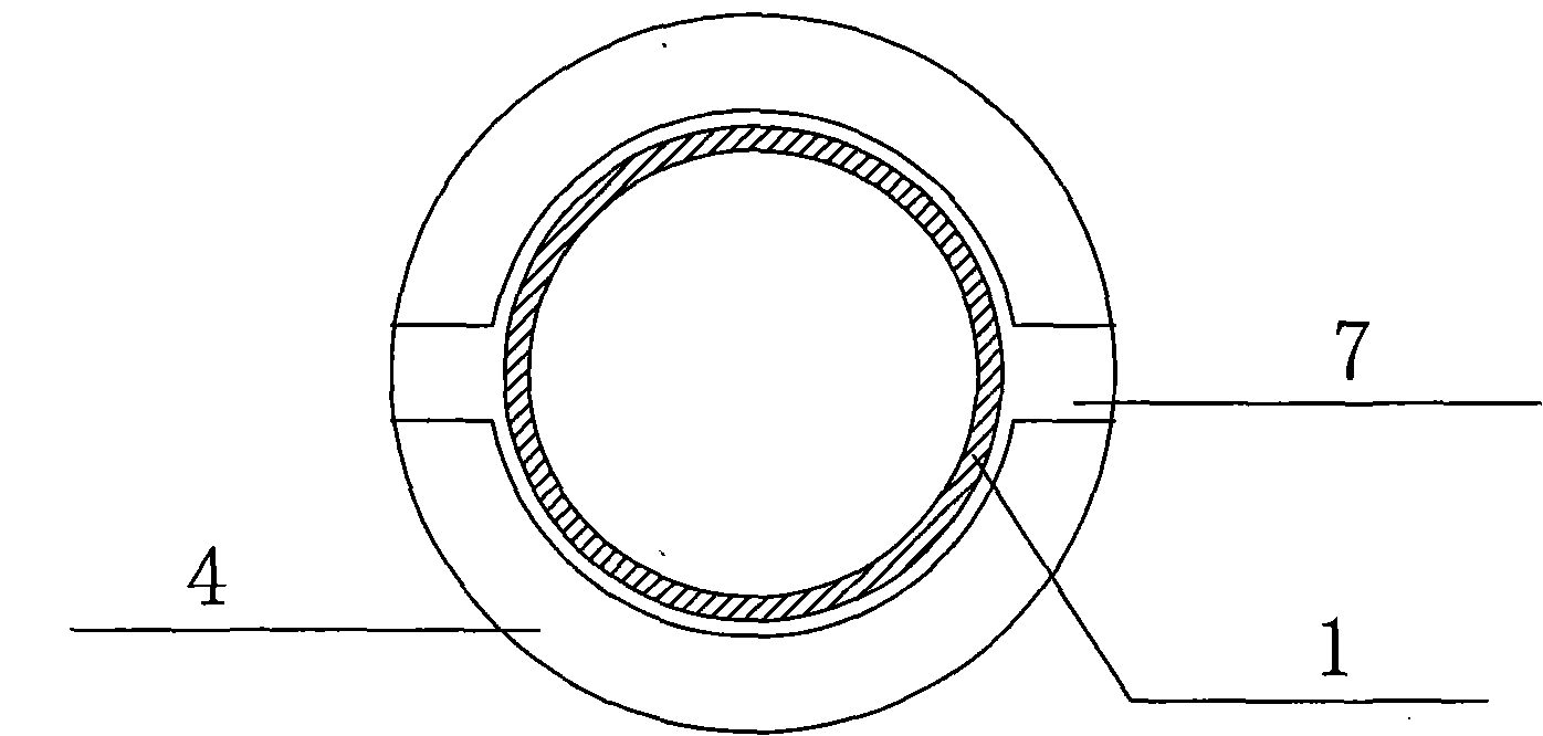 Sleeve dissipative element with shear key