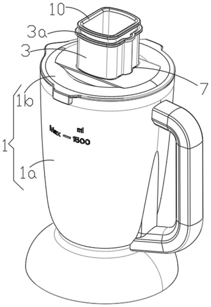 Juicer with autonomous circulation filtering function and use method thereof