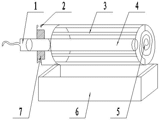 Vehicle-mounted smoking device