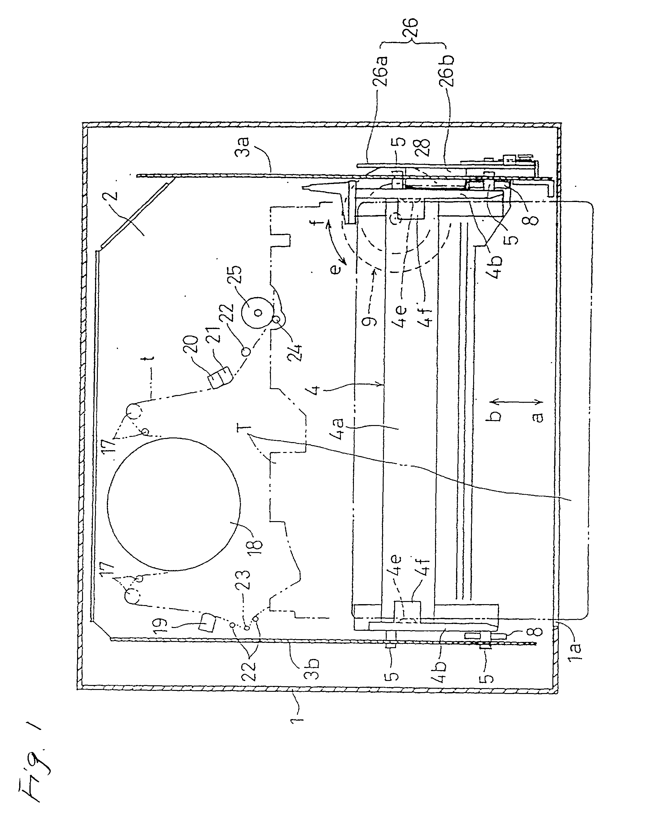 Magnetic tape device