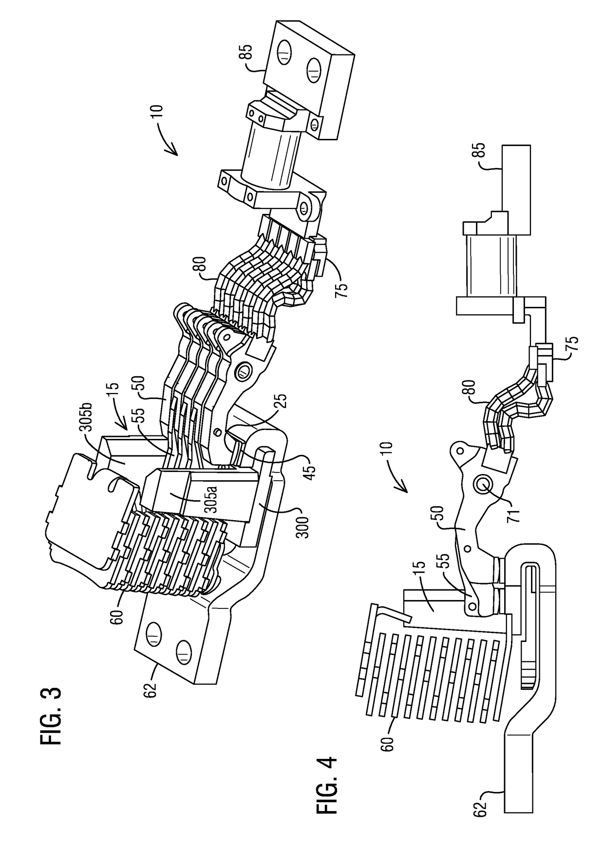 Slot Motor Configuration for High Amperage Multi-Finger Circuit Breaker