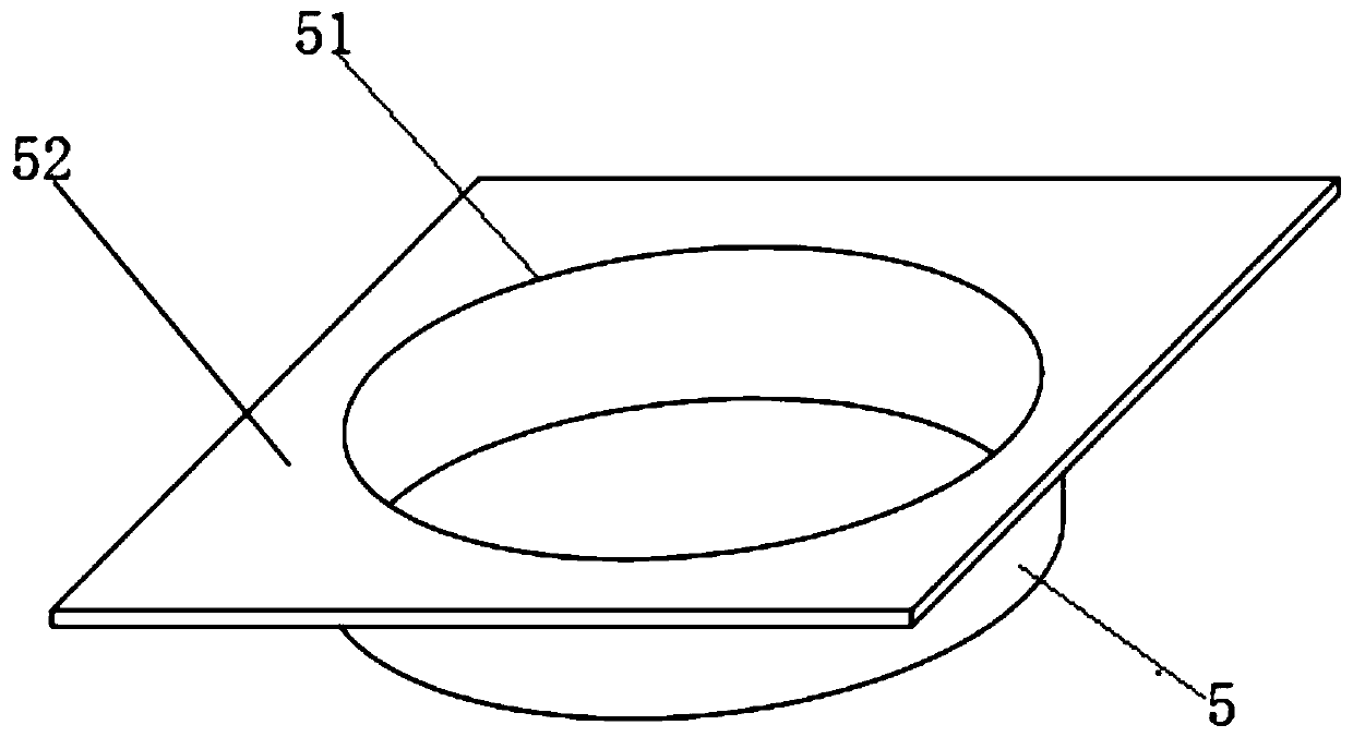 Clay and sandy soil interbed soil sample preparation device and use method thereof