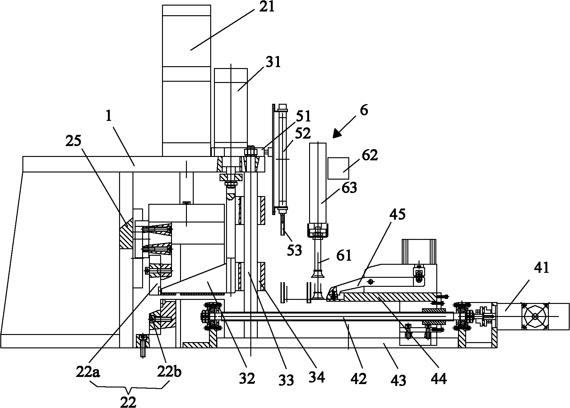 Metal sheet shearing machine