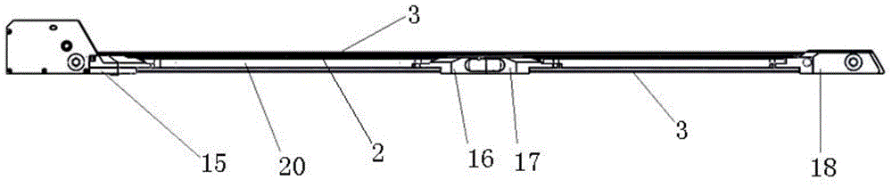 Ultra-thin running machine with foldable running surface