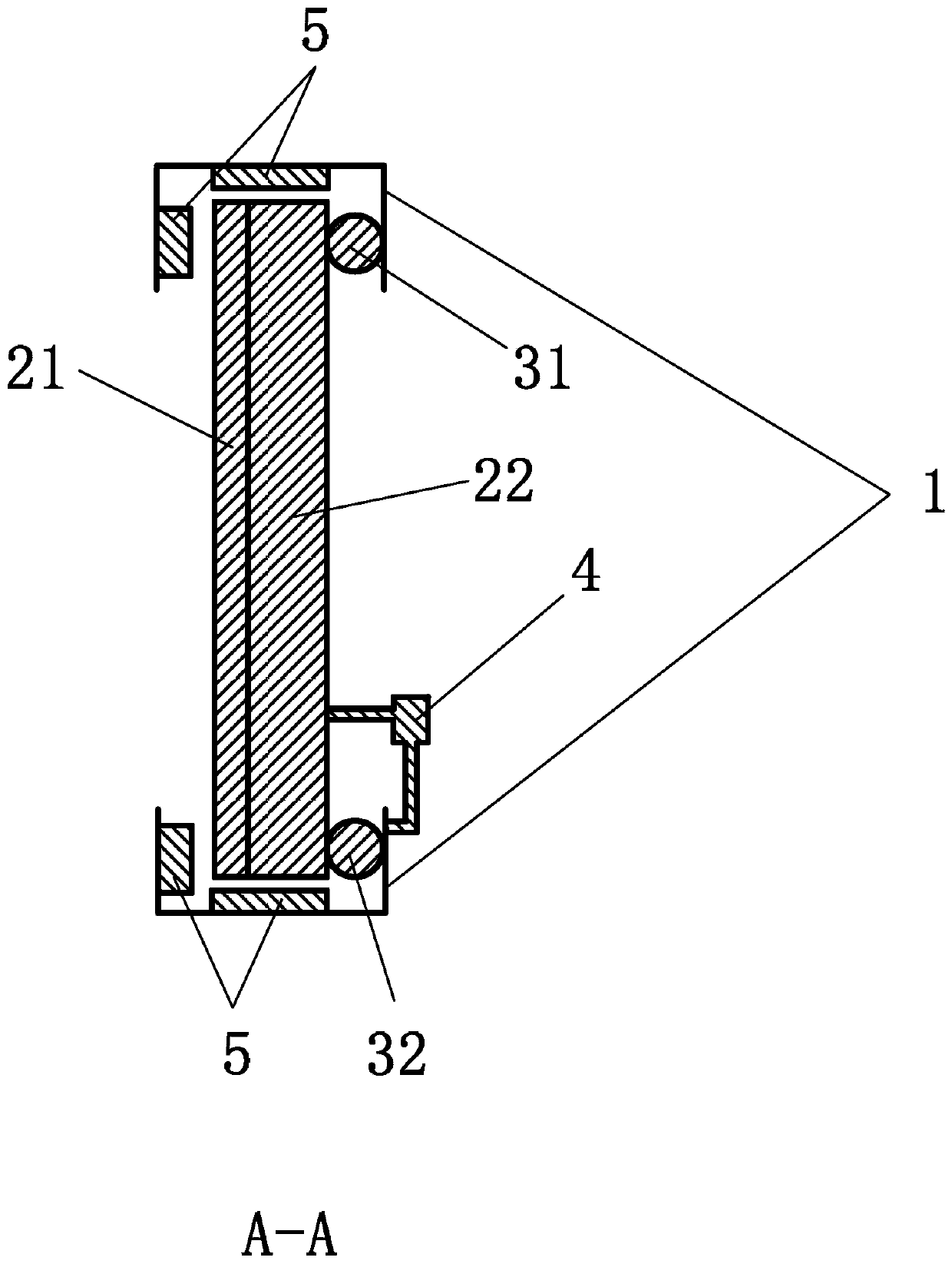 Screen capable of eliminating laser speckles by vibration