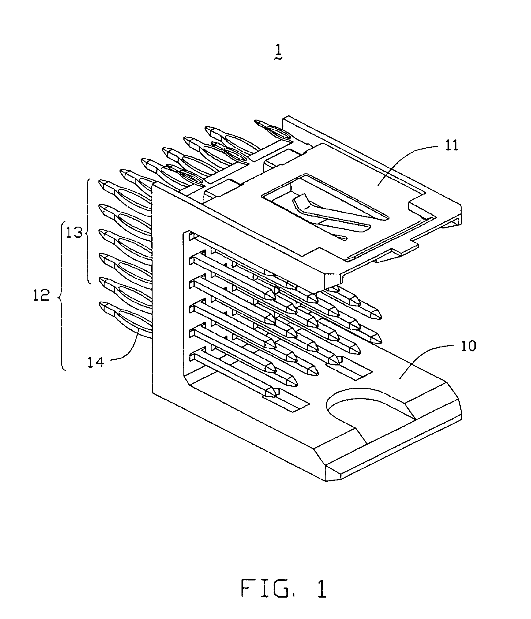 Electrical connector assembly having improved grounding means