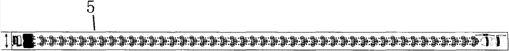 360-degree light-emitting t8 fluorescent tube for LED (light-emitting diode) direct plug-in type LED