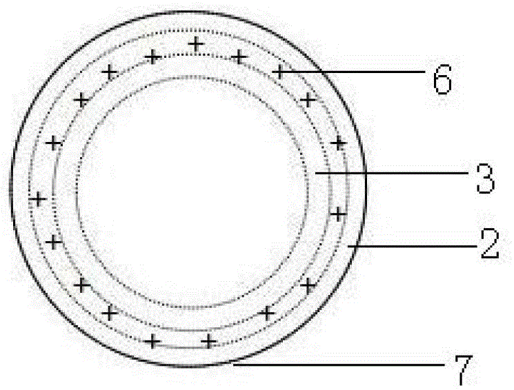 Sleeve-type photocatalytic air purification device based on dispersive optical fiber