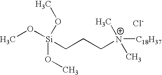 Methods of treating surfaces with ionic organosilicon compositions