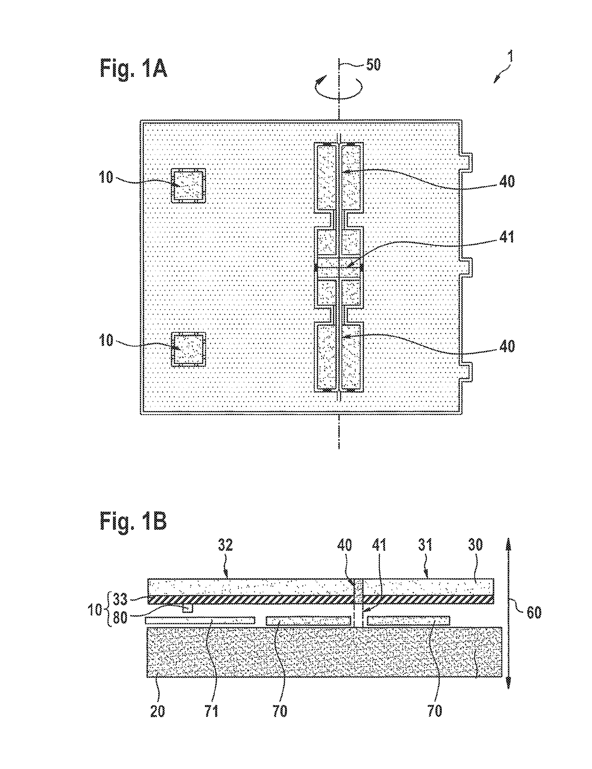 Flexible stop for an acceleration sensor