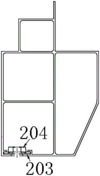 Electric automobile battery pack mounting structure