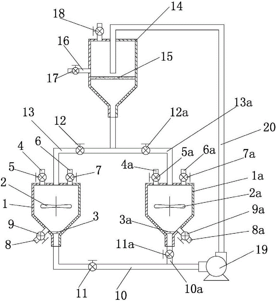 Carbide slag preparation of industrial sodium hydroxide reaction device