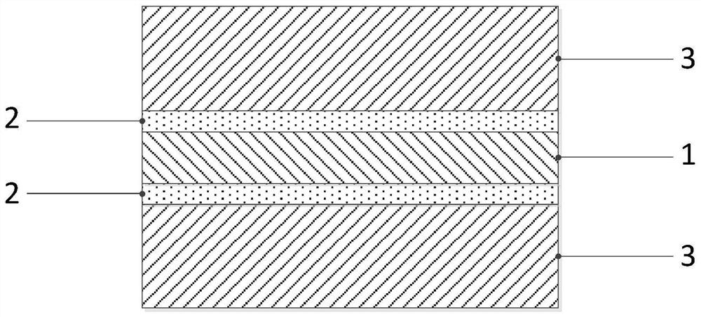 High-temperature-resistant tab film and preparation method thereof