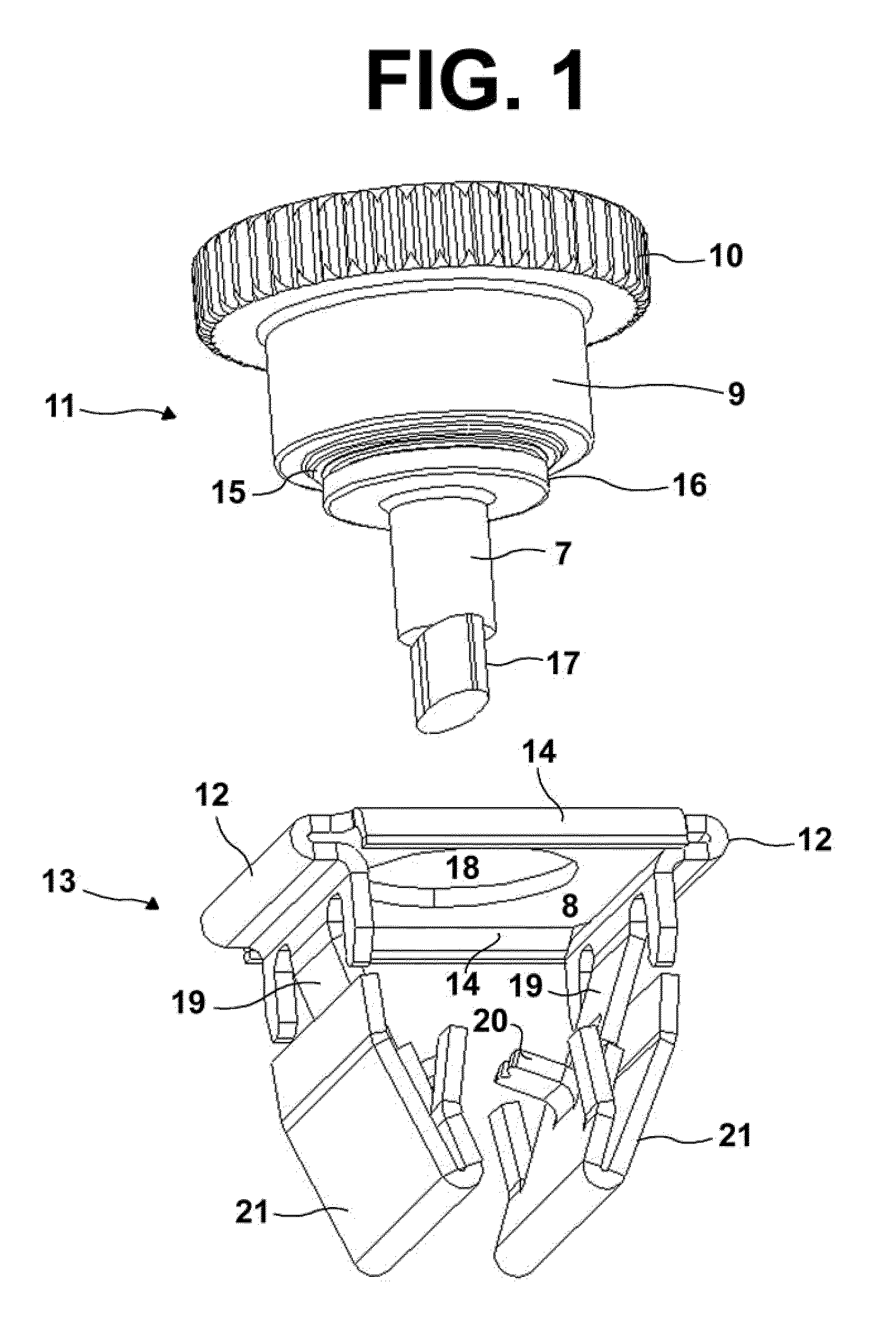 Quick acting panel fastener