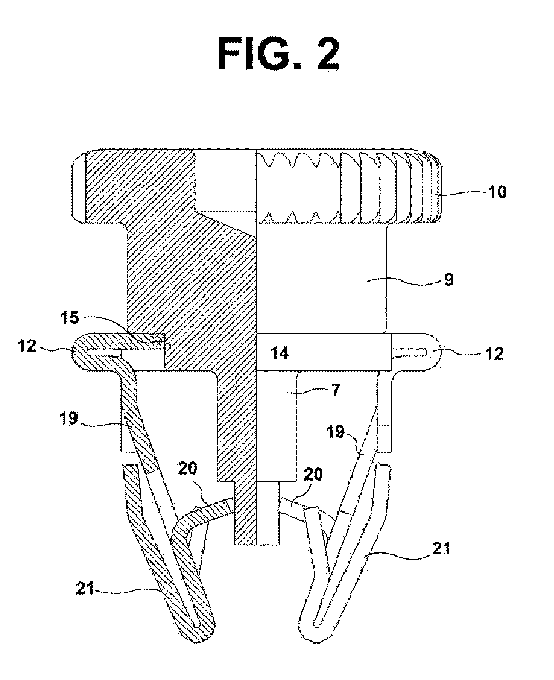 Quick acting panel fastener