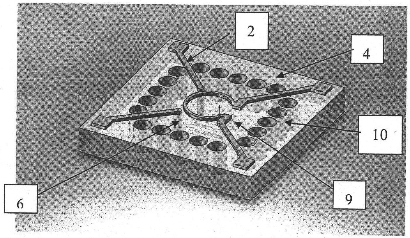 MEMS atom cavity chip and preparation method thereof