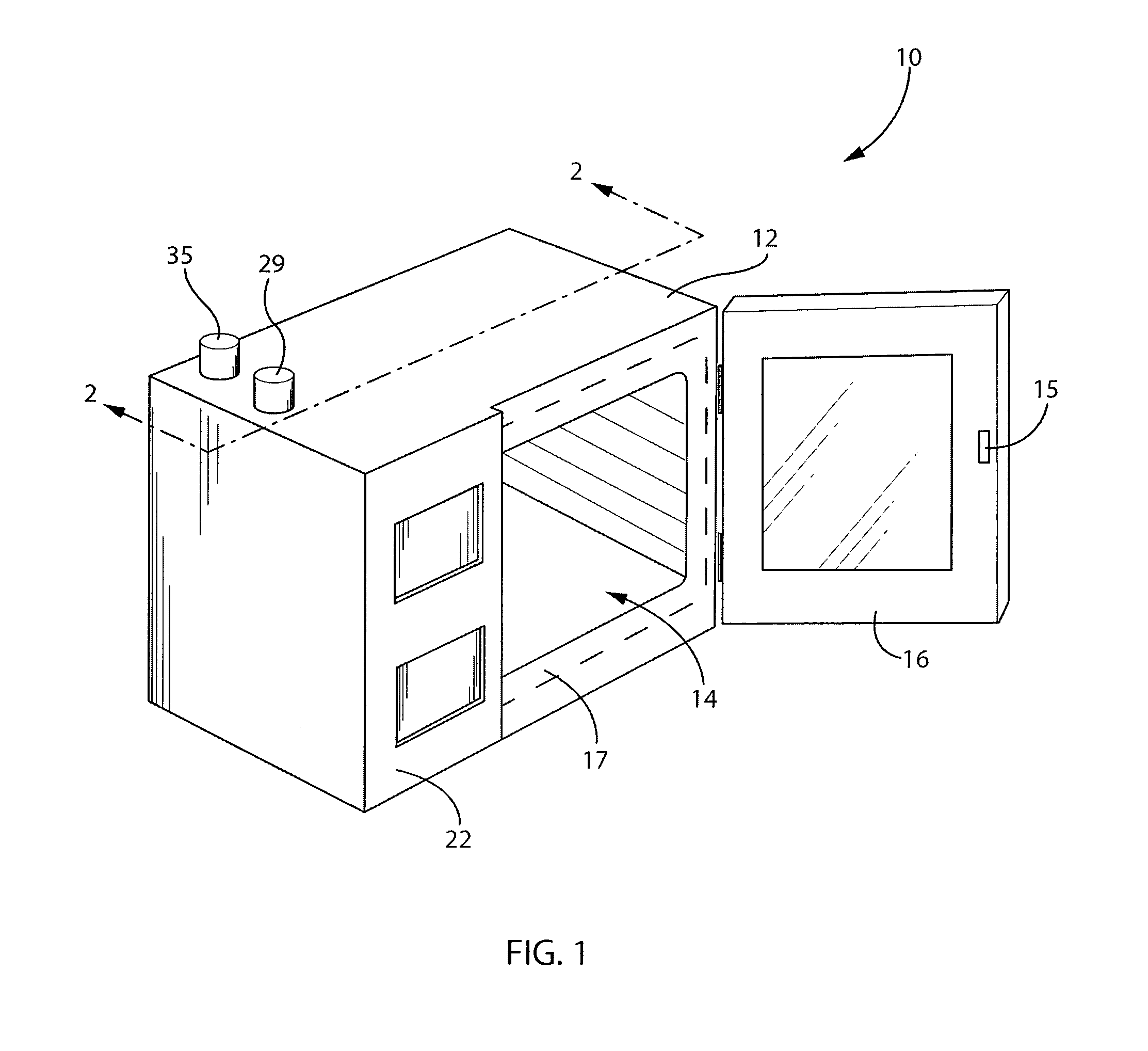 Oven with Automatic Open/Closed System Mode Control