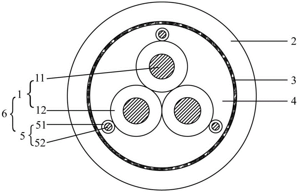 Cable for boarding bridge