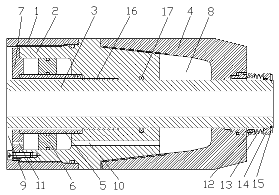 Spindle sealing system for motor working under high-temperature or high-pressure environment