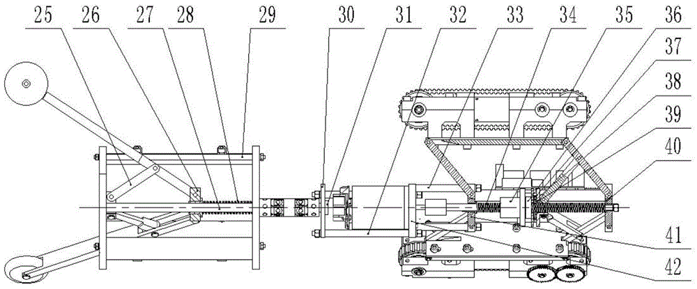 A Tracked Pipeline Robot with Active Adaptation and Adaptive Functions