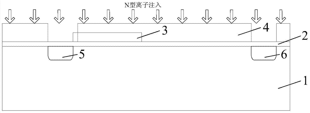 Method for forming varied doping region and device thereof