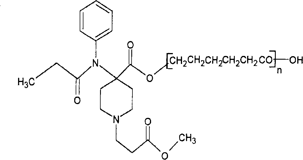 Sustained-release analgesia medical dressing and preparation method thereof