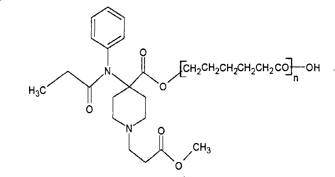 Sustained-release analgesia medical dressing and preparation method thereof