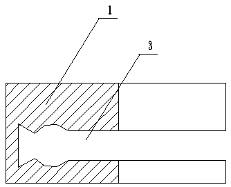 A dovetail ball type movable lug