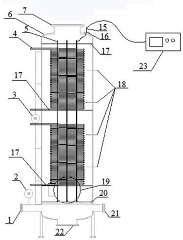 Safe, efficient and convenient cyclic adsorption and desorption process and adsorption and desorption tower