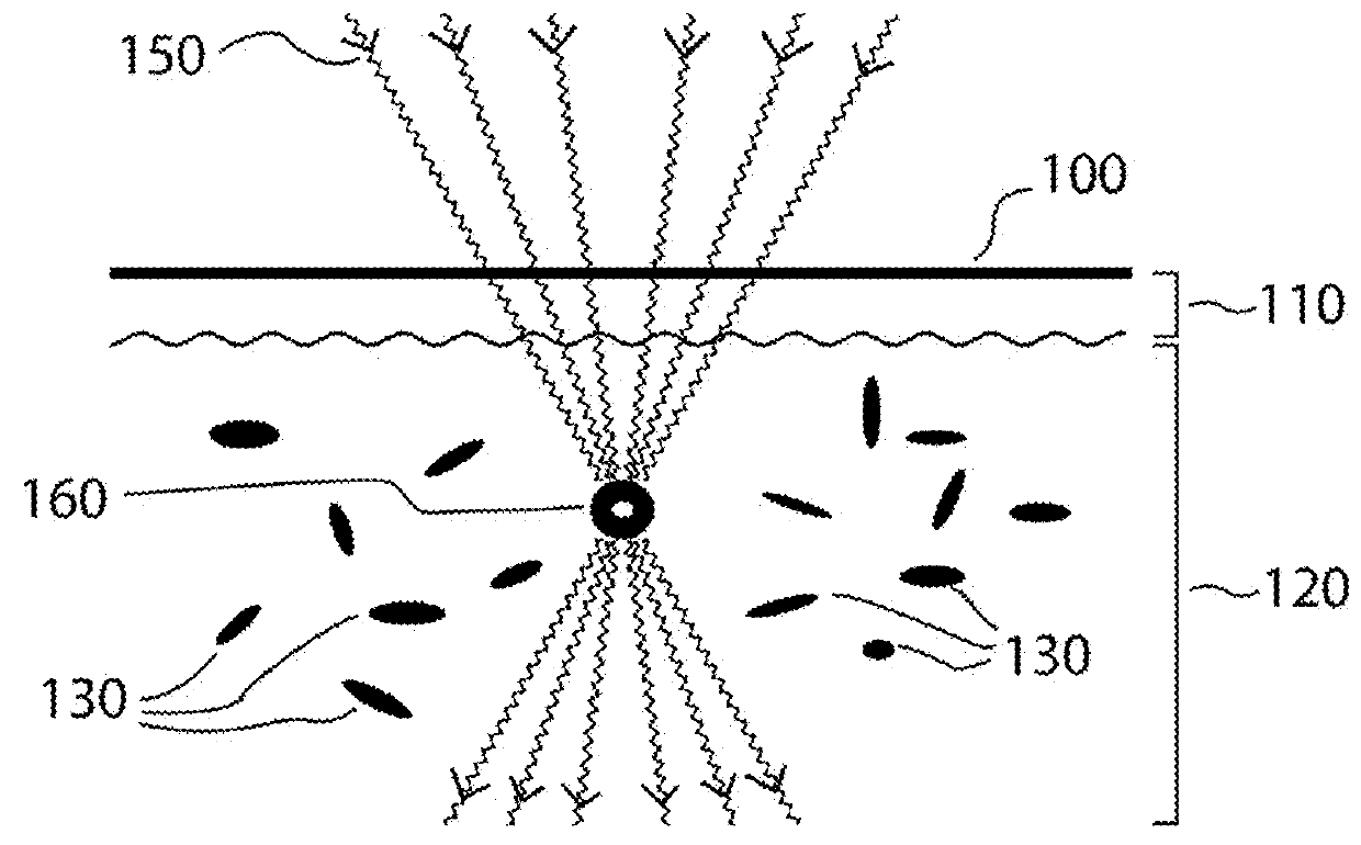 Method and apparatus for selective treatment of biological tissue