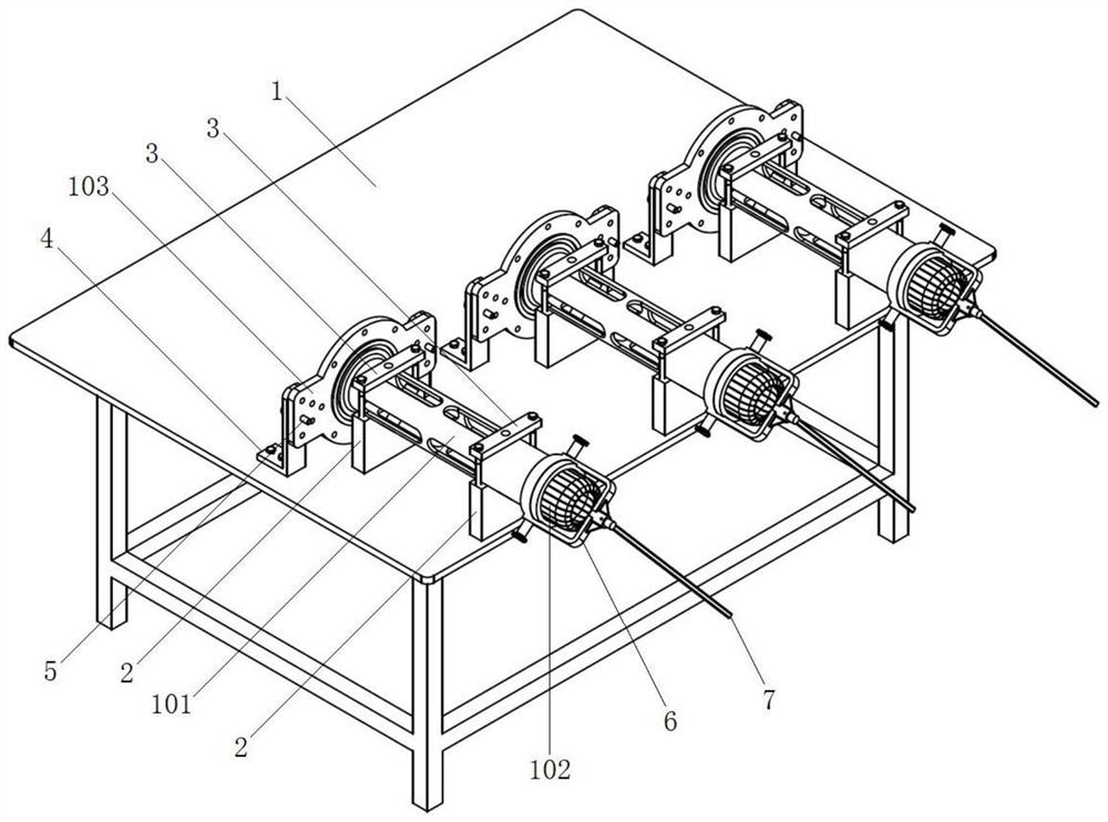 Special tool for assembling circuit breaker contact