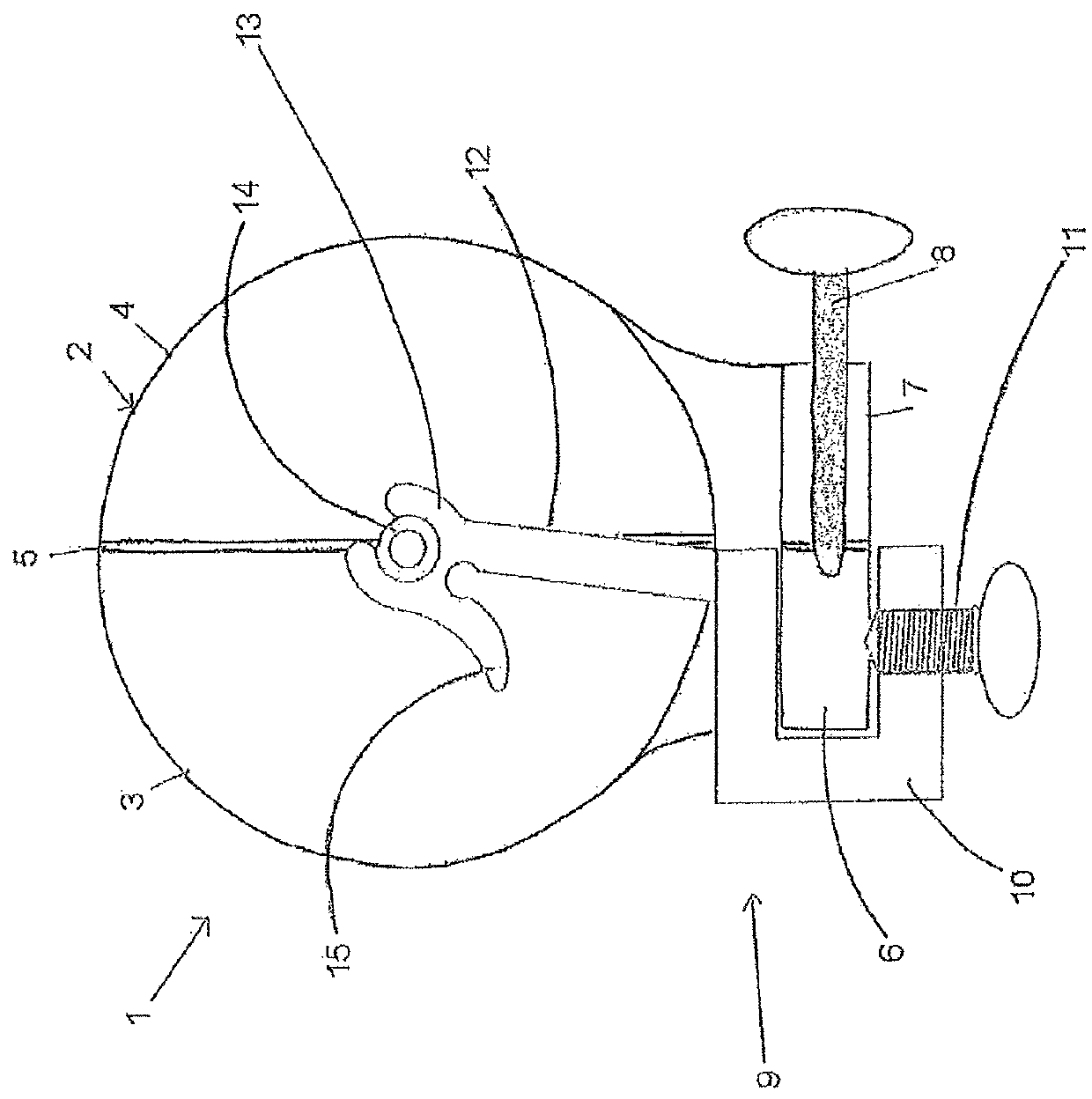 Device for performing examination through the uterine cavity